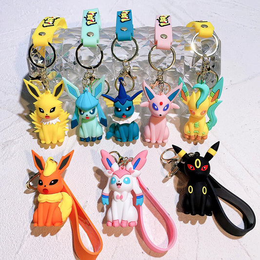 Eeveelution Keychains