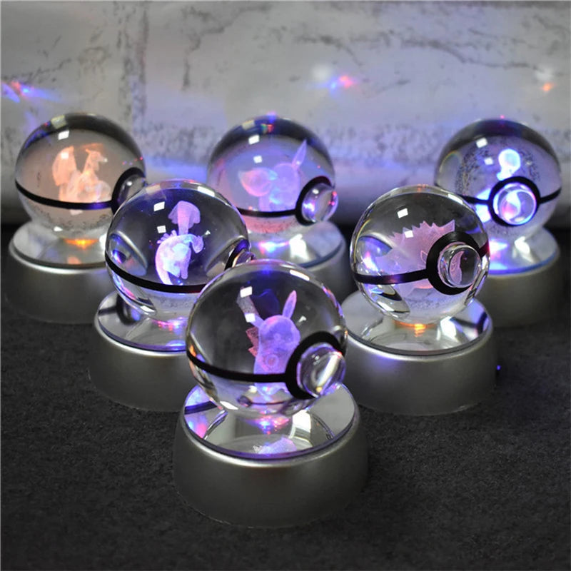 3D LED Holographic PokéLume Globes