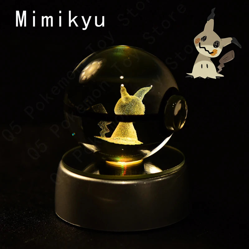 3D LED Holographic PokéLume Globes