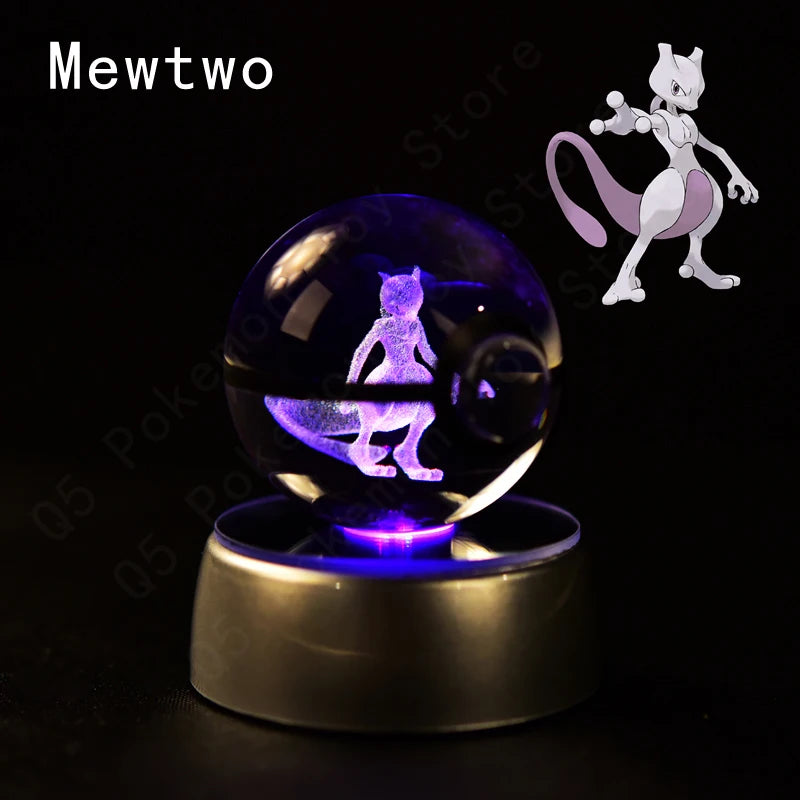 3D LED Holographic PokéLume Globes