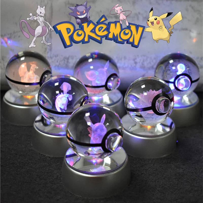 3D LED Holographic PokéLume Globes