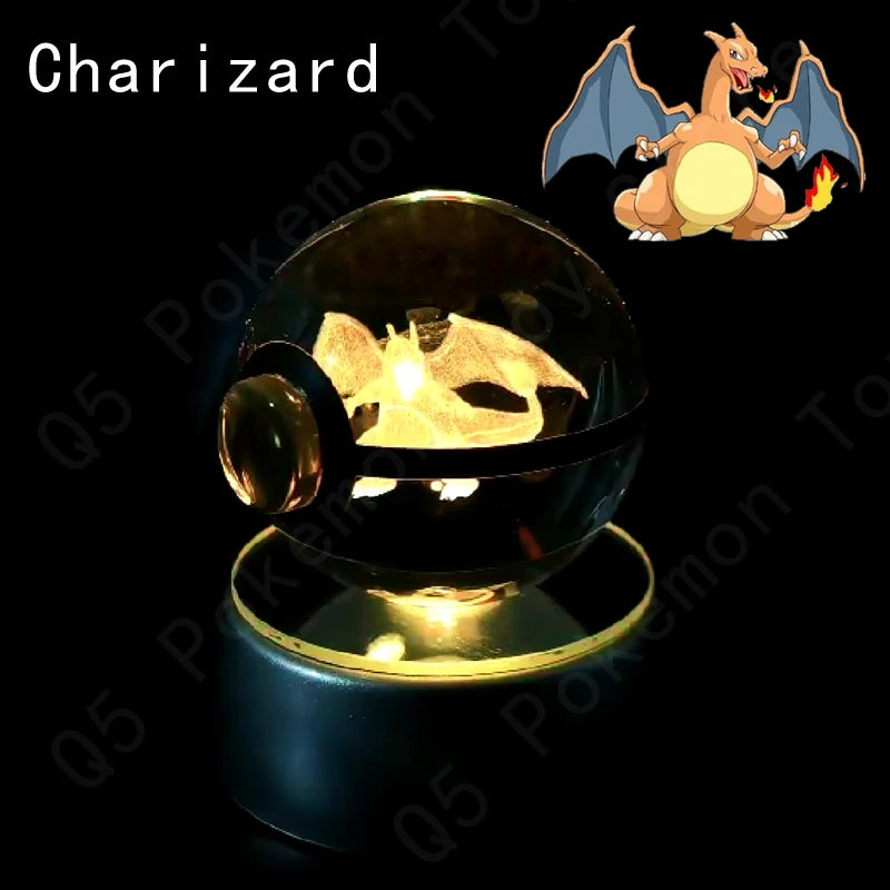 3D LED Holographic PokéLume Globes