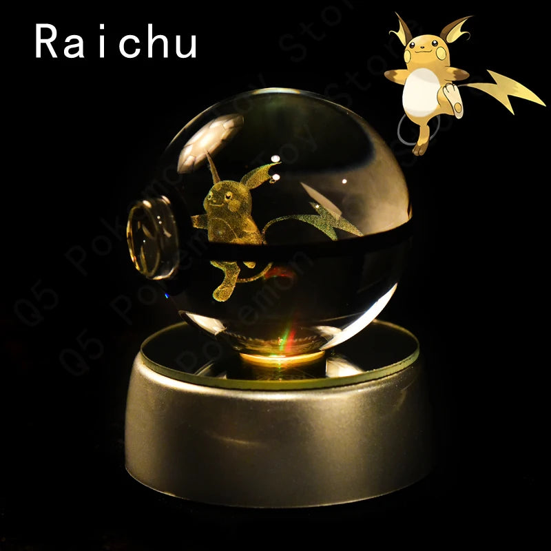 3D LED Holographic PokéLume Globes