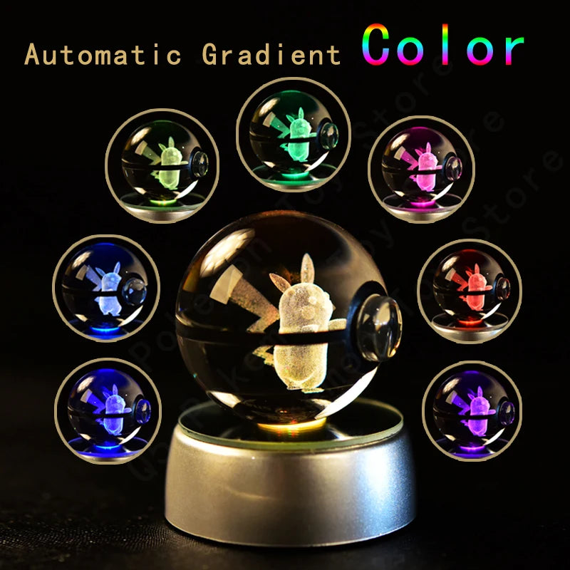 3D LED Holographic PokéLume Globes