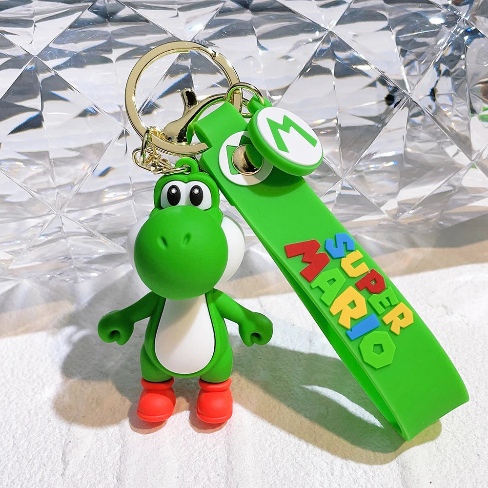 Multi Colored Yoshi Keychains