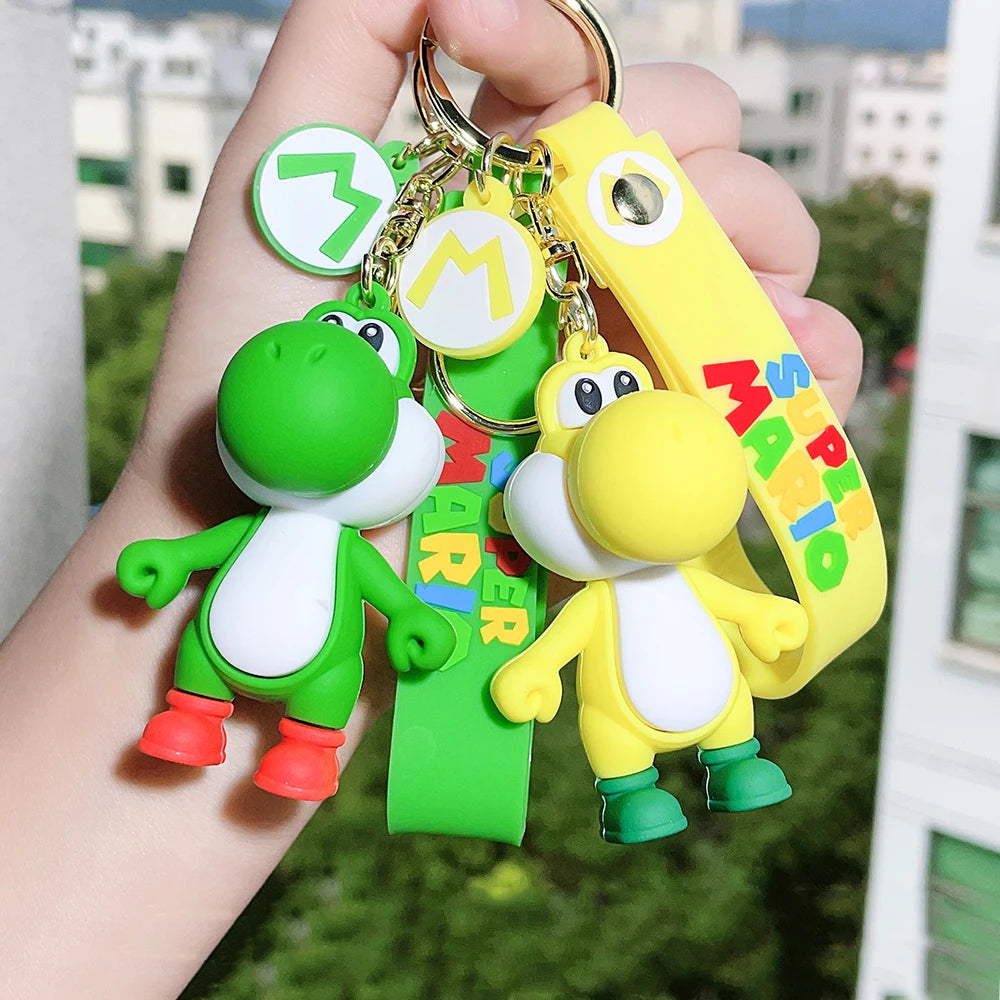 Multi Colored Yoshi Keychains