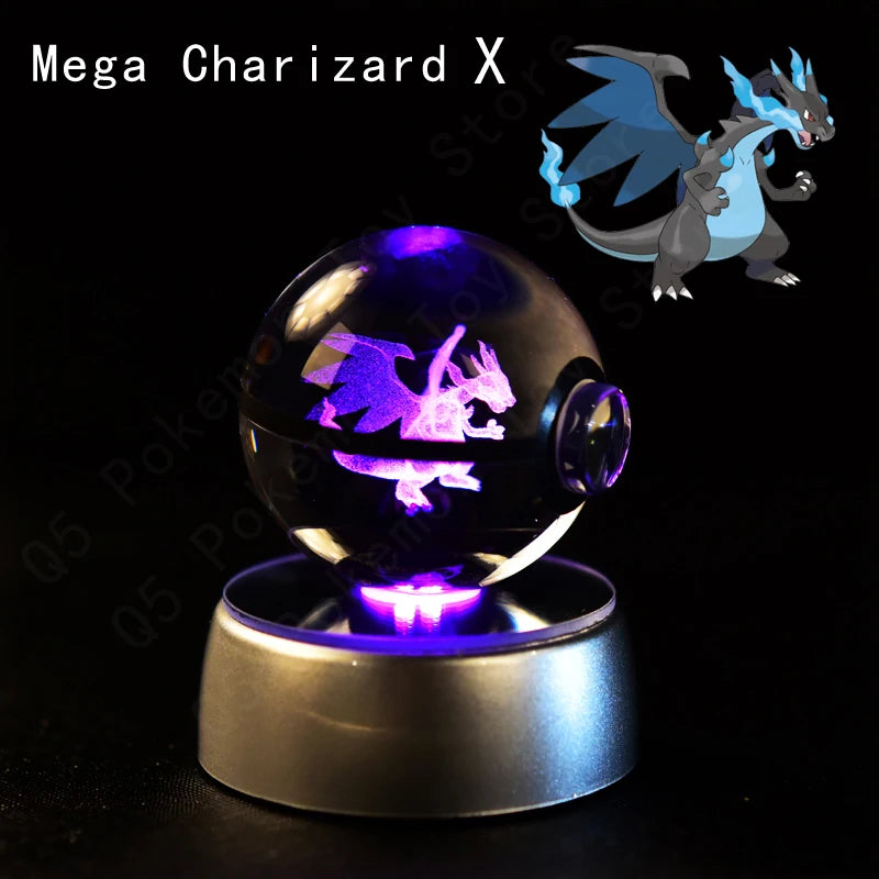 3D LED Holographic PokéLume Globes