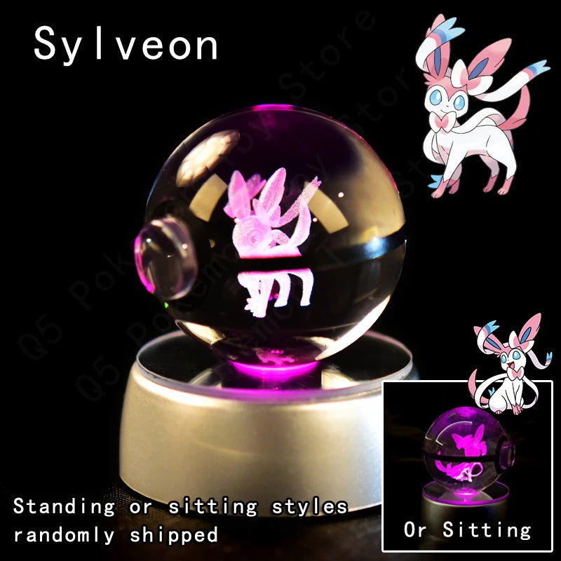 3D LED Holographic PokéLume Globes