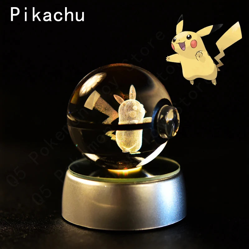 3D LED Holographic PokéLume Globes