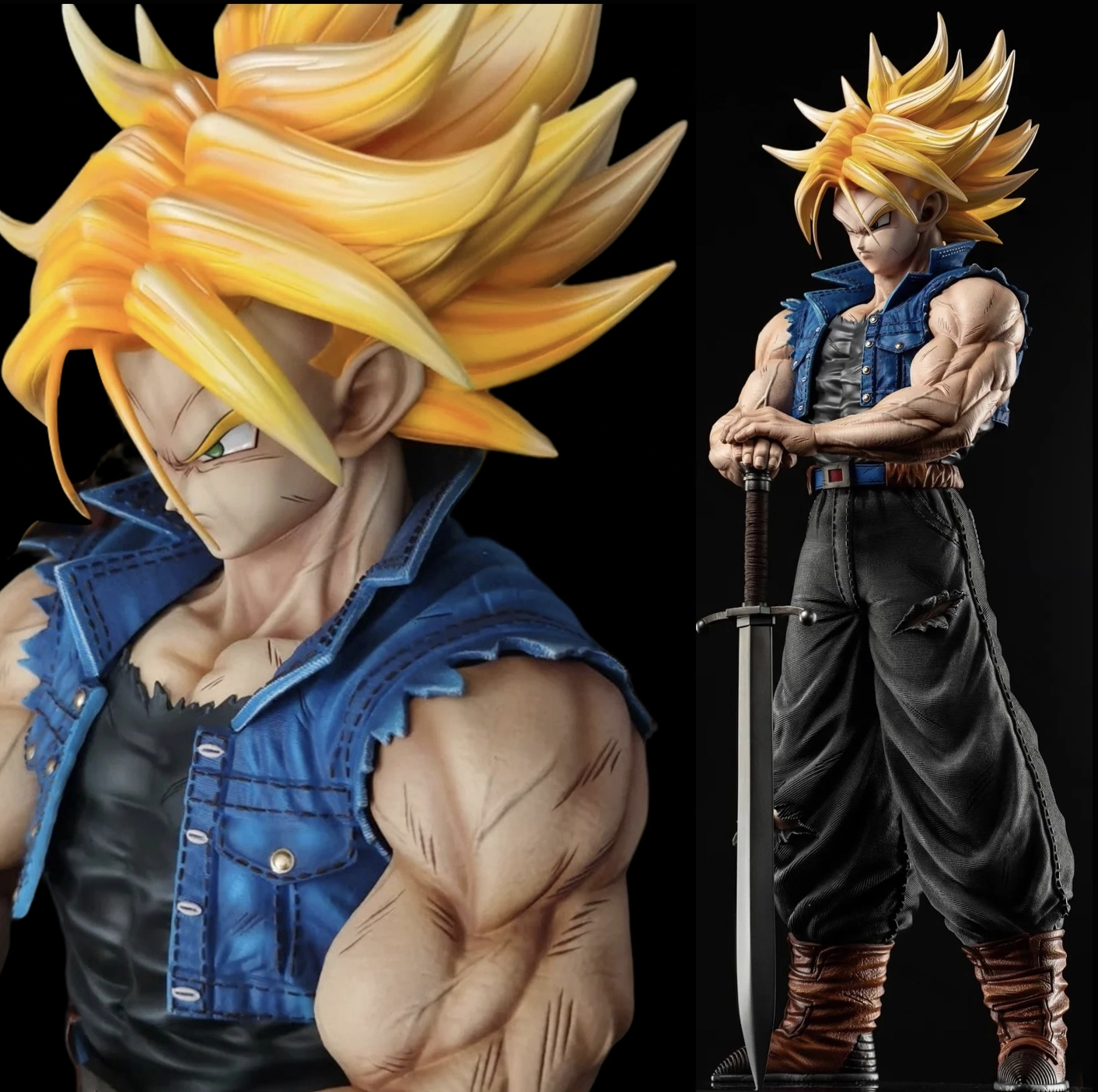 SSJ Future Trunks Sword Figure