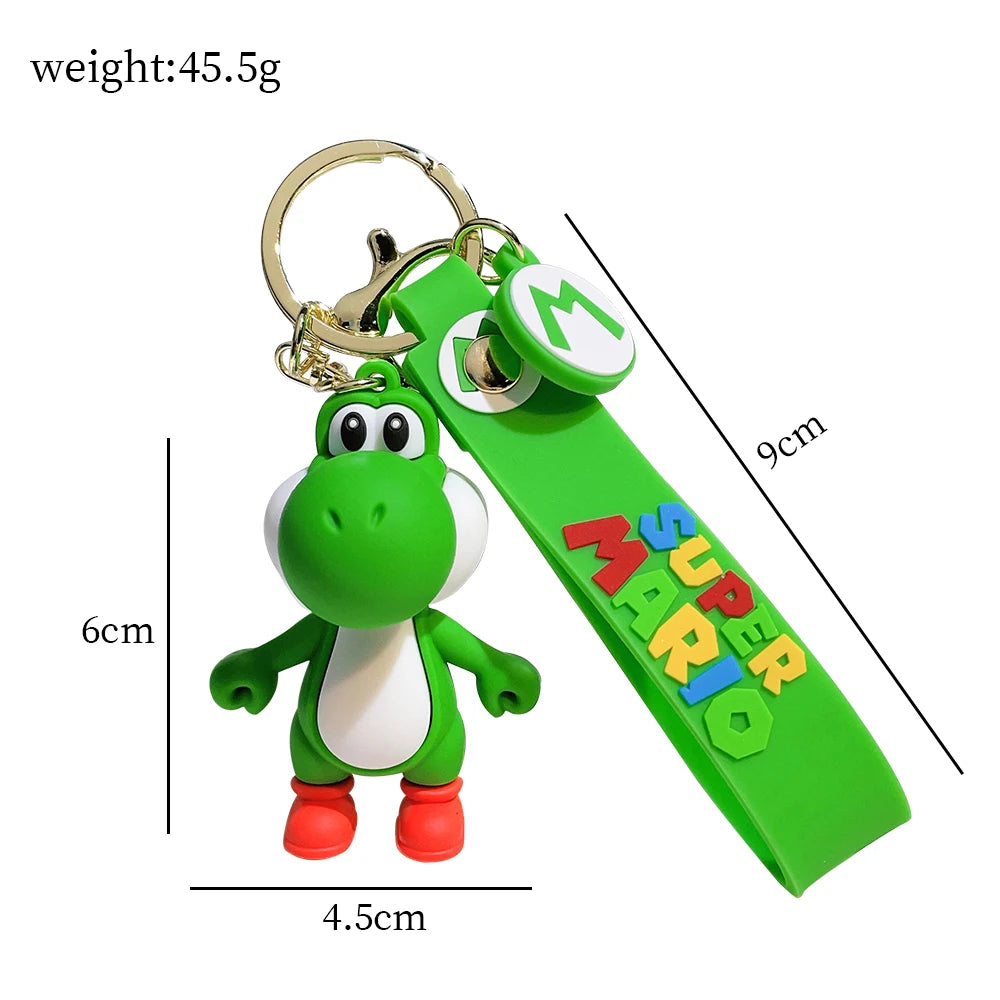 Multi Colored Yoshi Keychains